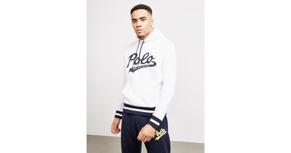 polo ralph lauren script hoodie
