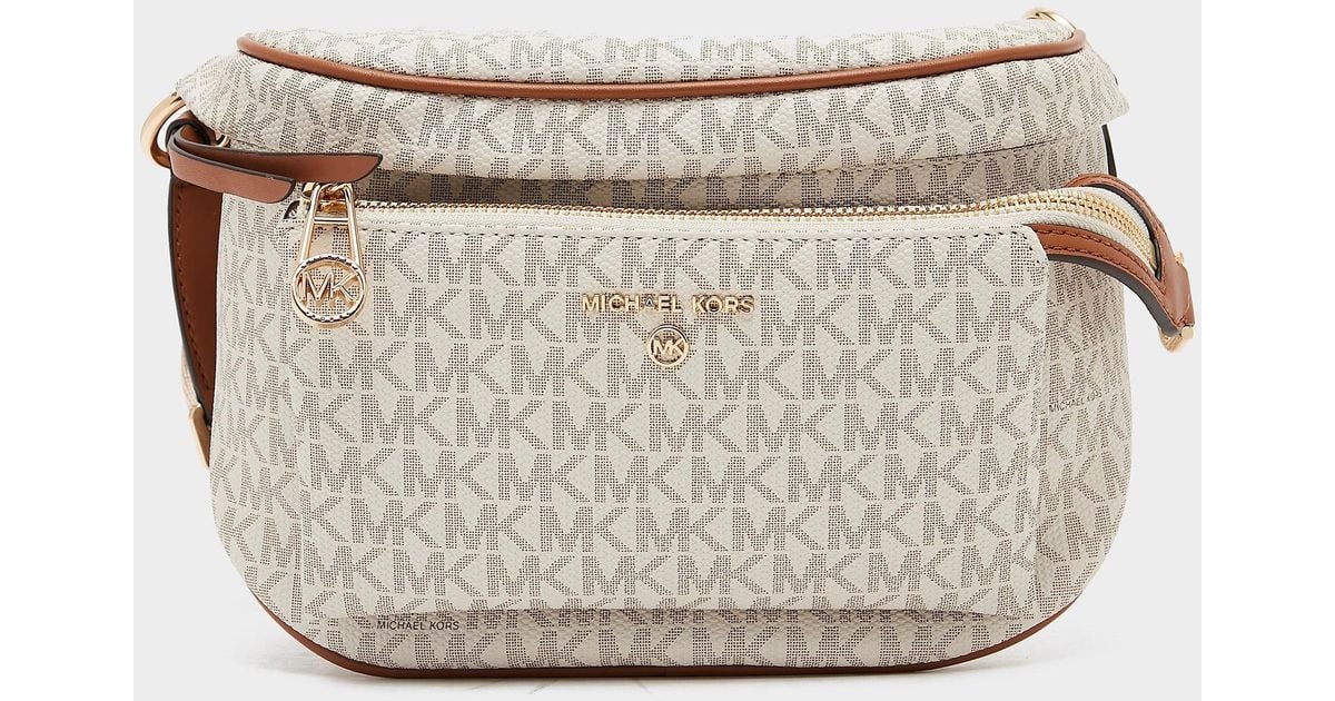Michael Kors Leather Slater Sling Bag in Brown Lyst