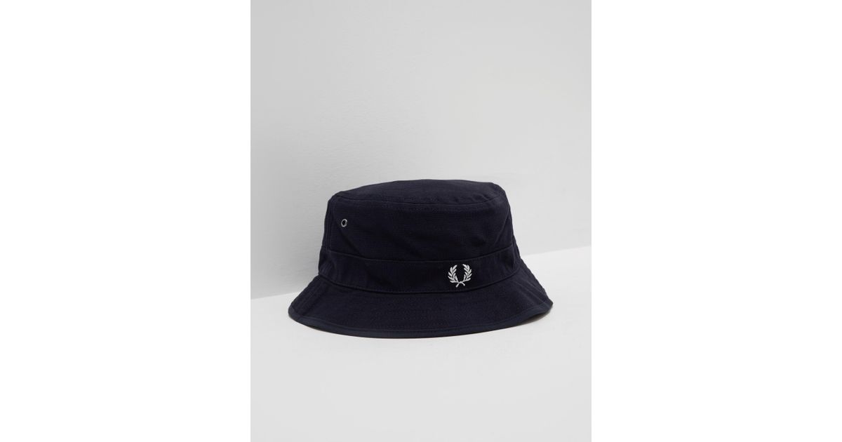 fred perry reversible bucket hat