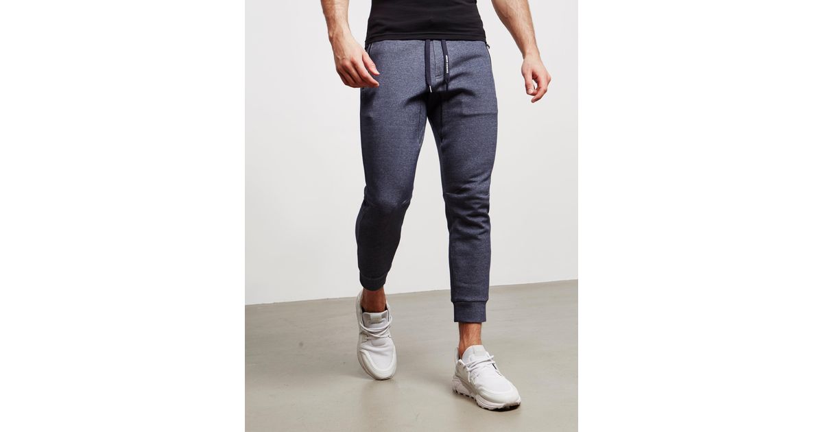 armani exchange 3m reflective fleece pants