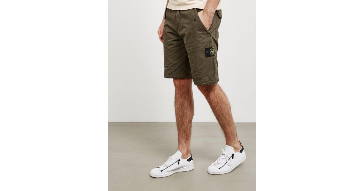 stone island drawstring shorts