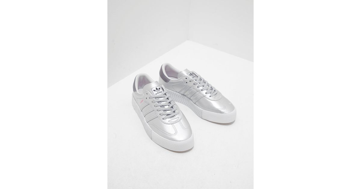 adidas silver samba