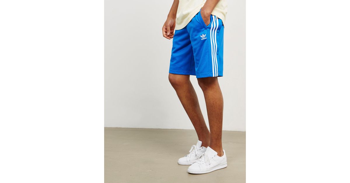 adidas button shorts