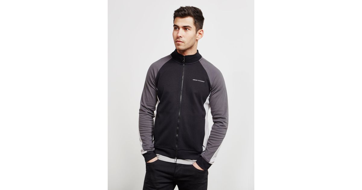 armani exchange track top
