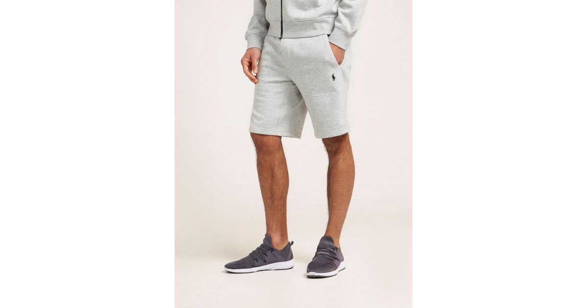 Polo Ralph Lauren Mens Fleece Shorts Grey, Grey in Grey for Men Lyst