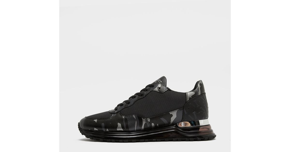 Mallet Leather Popham Gas Camo Trainers in Black for Men Lyst UK