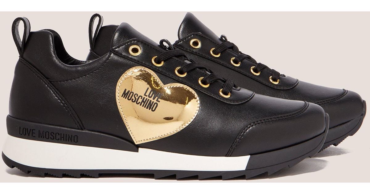 moschino heart sneakers