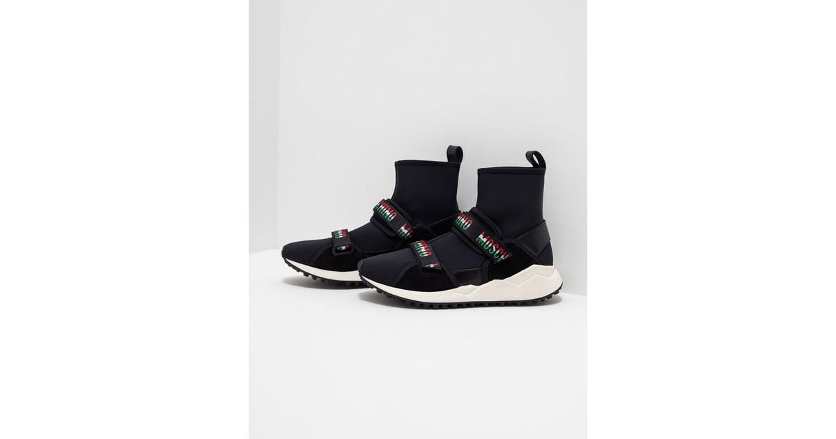 moschino sock trainers tessuti