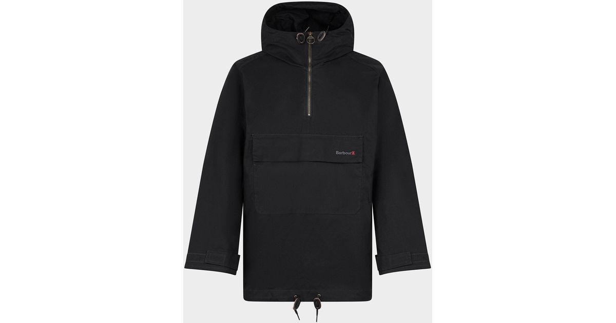 Barbour Cotton 55 Lowland Smock Jacket in Black for Men Lyst Canada