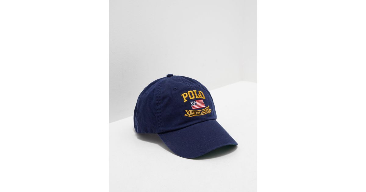 Polo Ralph Lauren Cotton Mens Polo Flag 