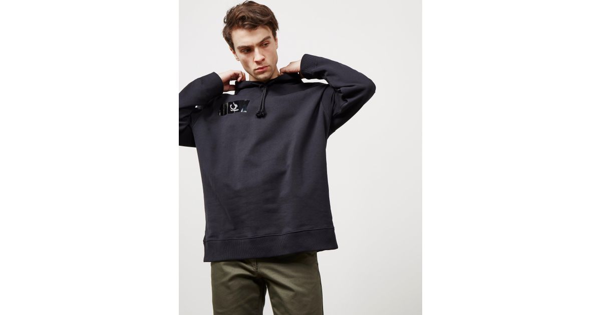 raf simons fred perry tape hoodie