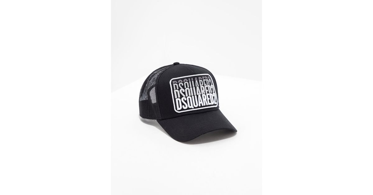 DSquared² Cotton Mens Triple Logo Mesh 