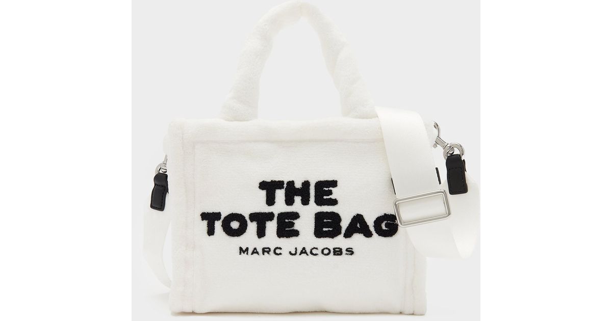 Marc Jacobs The Mini Terry Tote Bag in White Lyst Canada