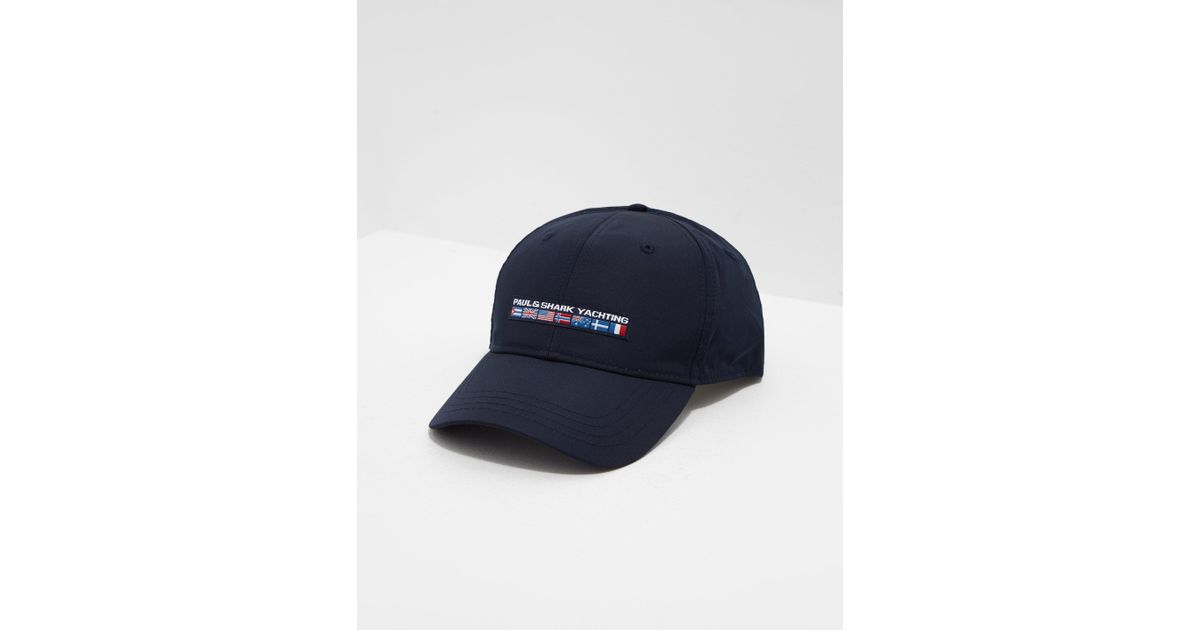 Paul \u0026 Shark Synthetic Nylon Flag Cap 