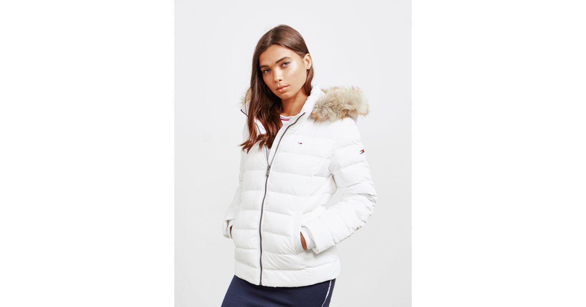 Essential Down Jacket White 