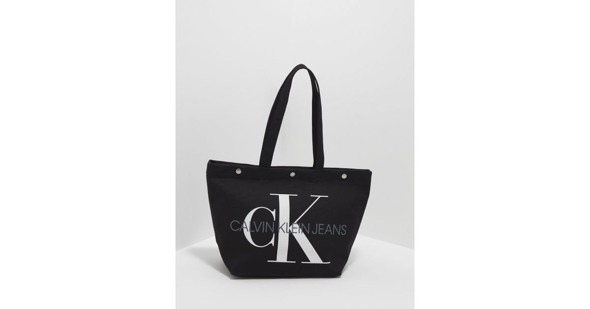 calvin klein utility canvas crossbody bag