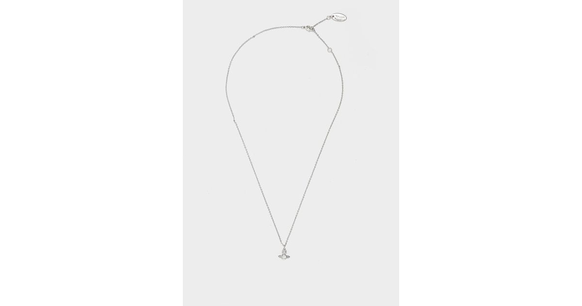 Vivienne Westwood London Orb Necklace In Silver Metallic Lyst Vivienne Westwood London Orb Necklace In Silver Metallic Lyst