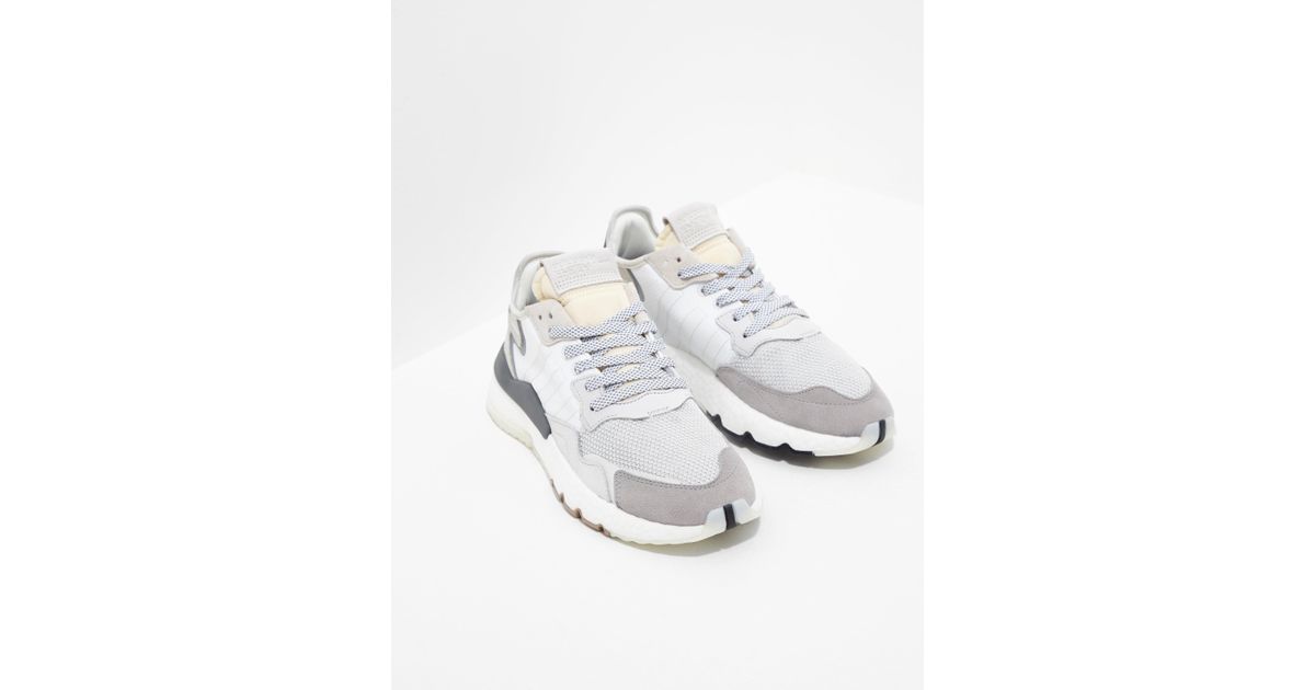 adidas nite jogger white mens