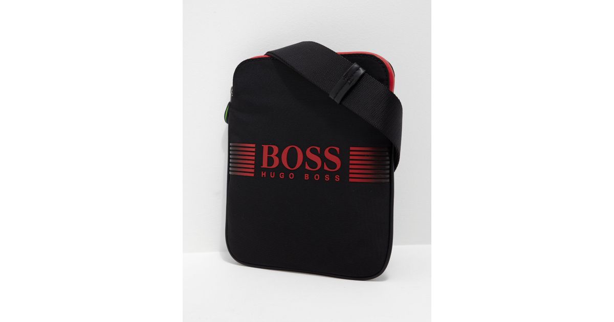 hugo boss pixel bag
