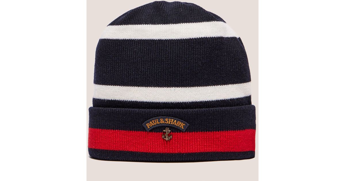 paul and shark beanie hat sale