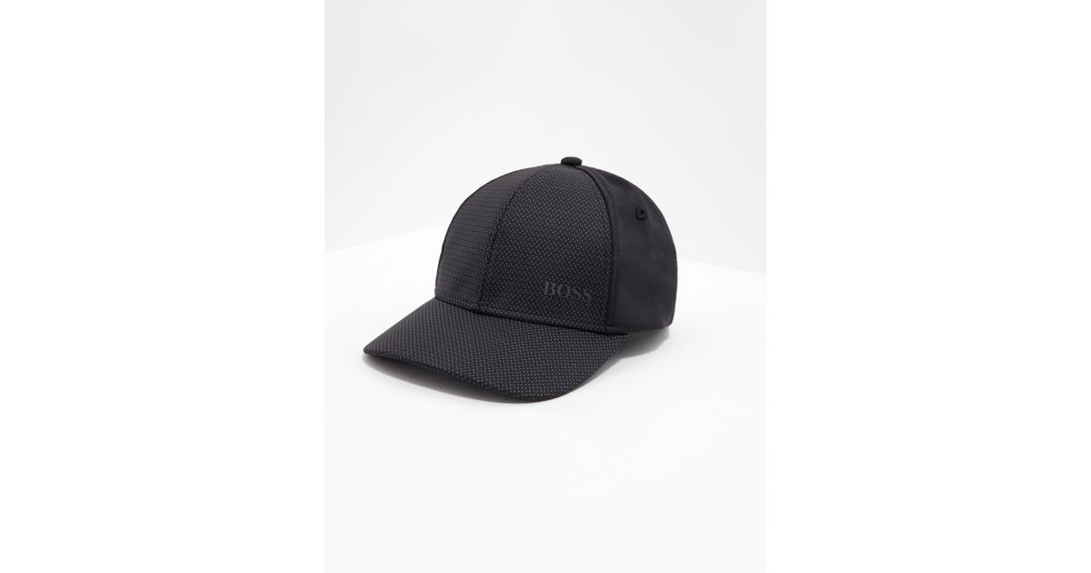 hugo boss cap tessuti