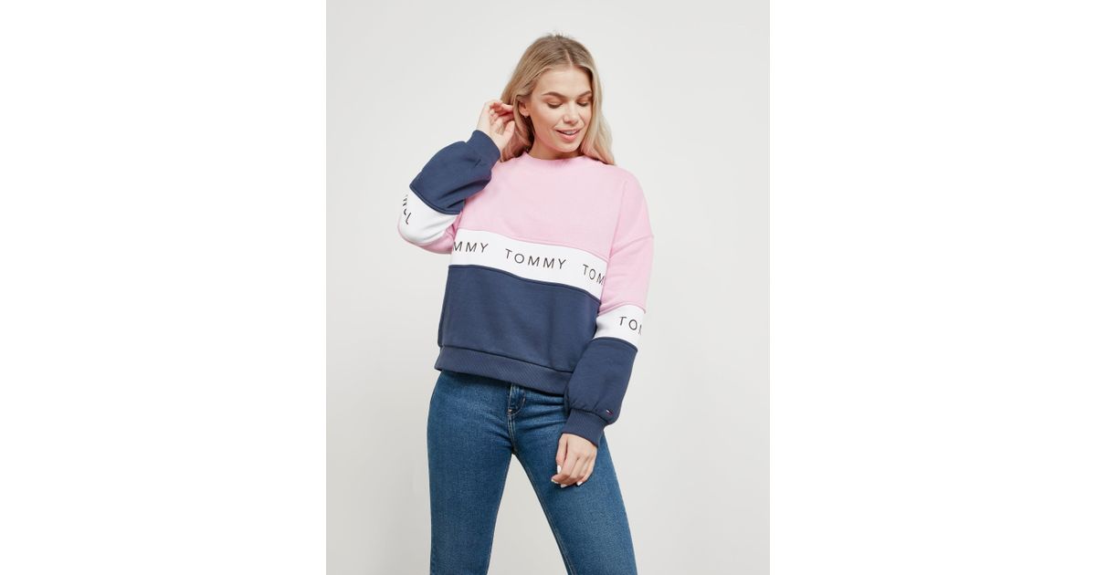 tommy hilfiger block sweatshirt