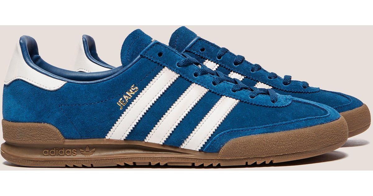 adidas Originals Mens Jeans Blue/white for Men | Lyst