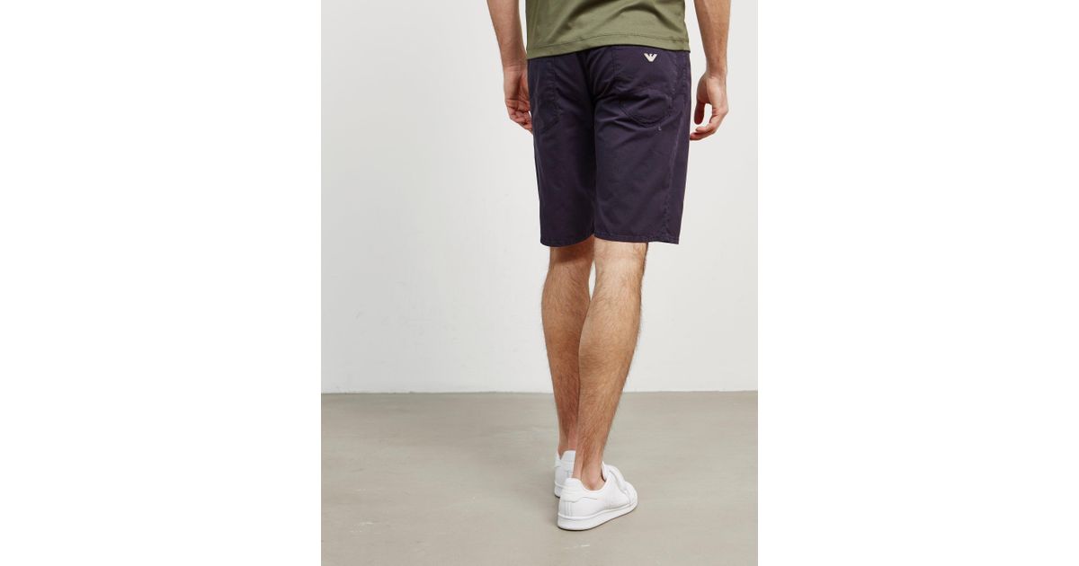 armani 5 pocket shorts