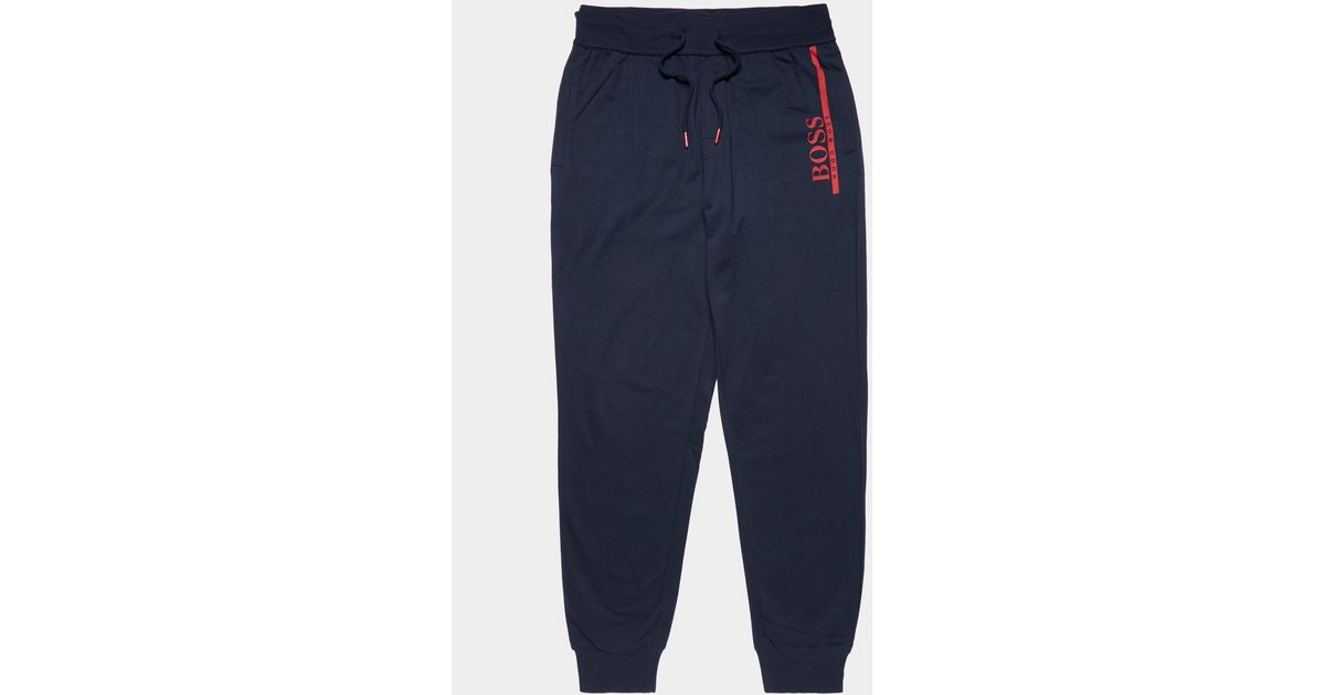 boss authentic cuffed fleece pants