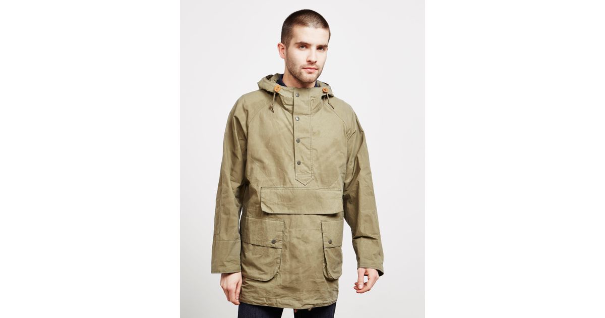 barbour x engineered garments warby parka jacket