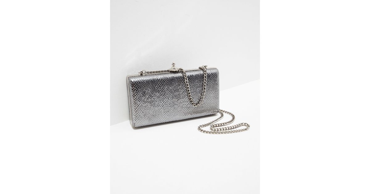 silver vivienne westwood bag