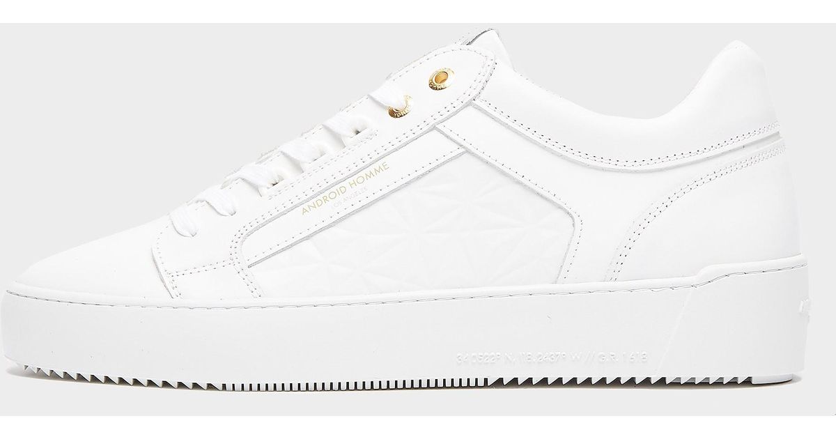 android homme venice trainers white