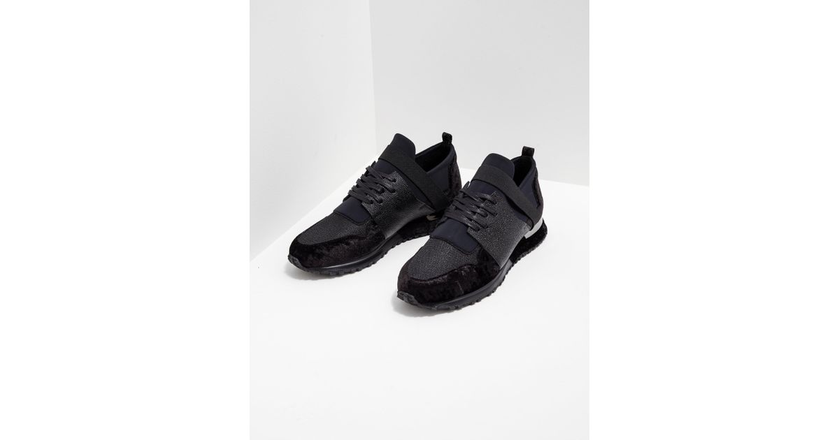 Mallet Synthetic Mens Btlr Elast Black 