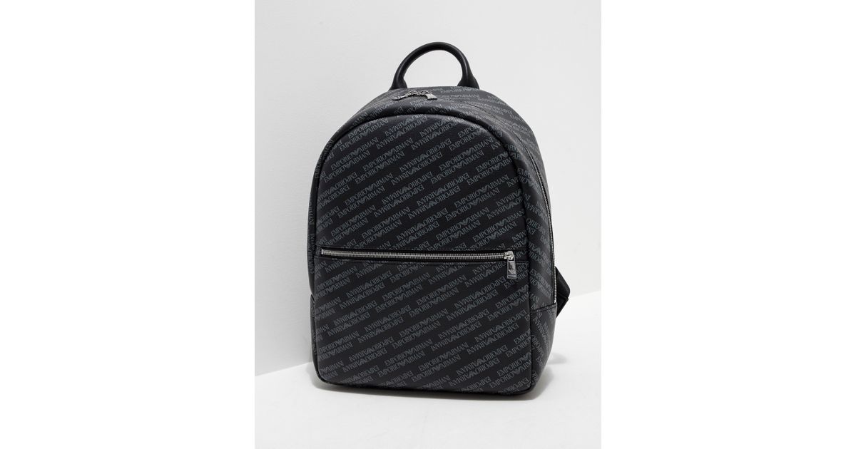 Emporio Armani Leather Mens All Over 