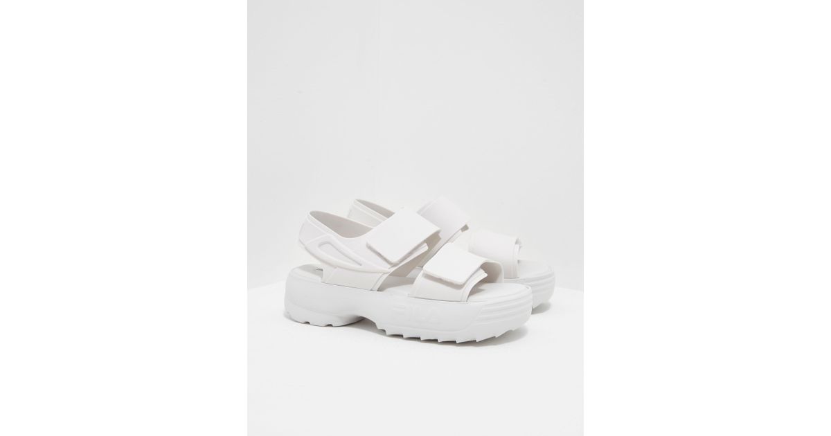 melissa x fila sandals