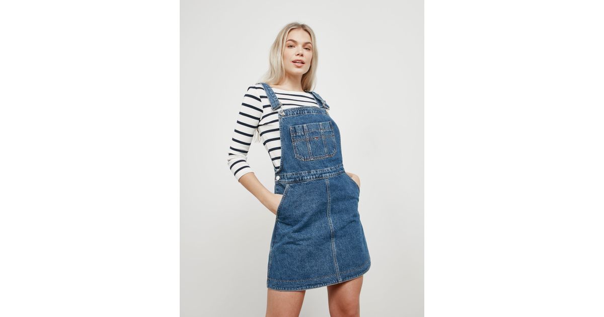 tommy hilfiger dungarees dress