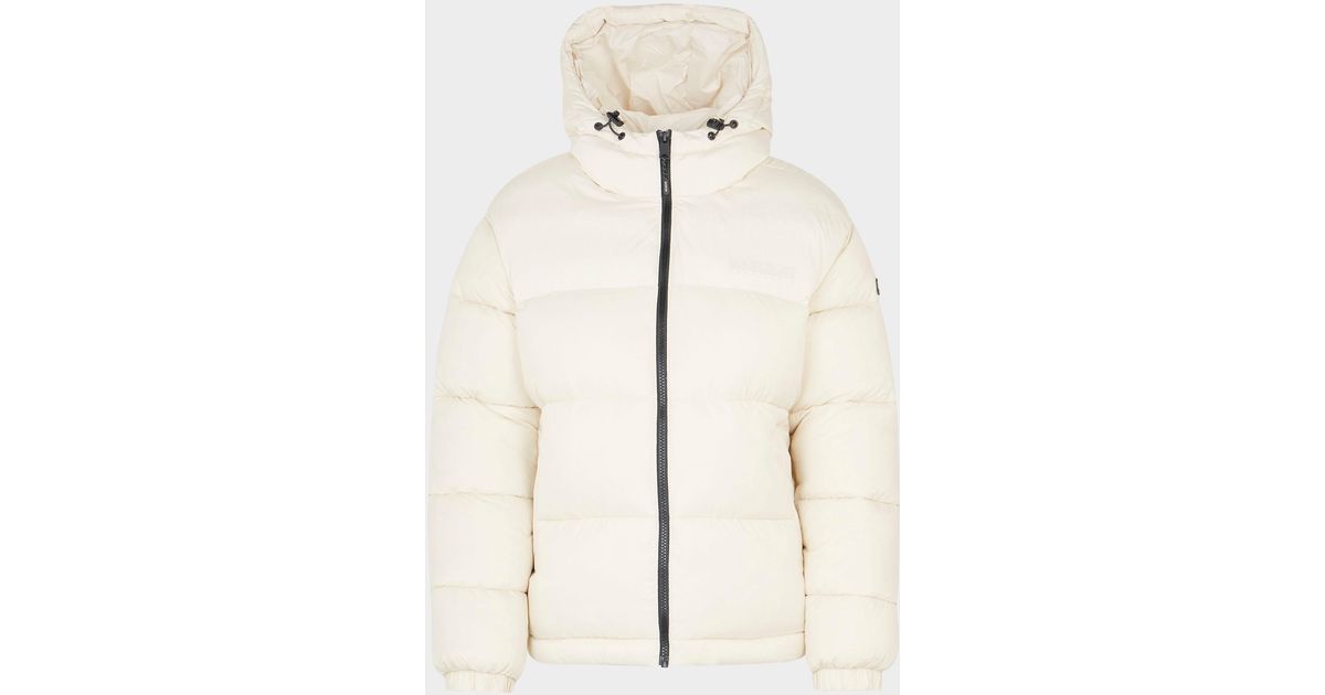 Napapijri Hornelen Puffer Jacket in Natural | Lyst Canada
