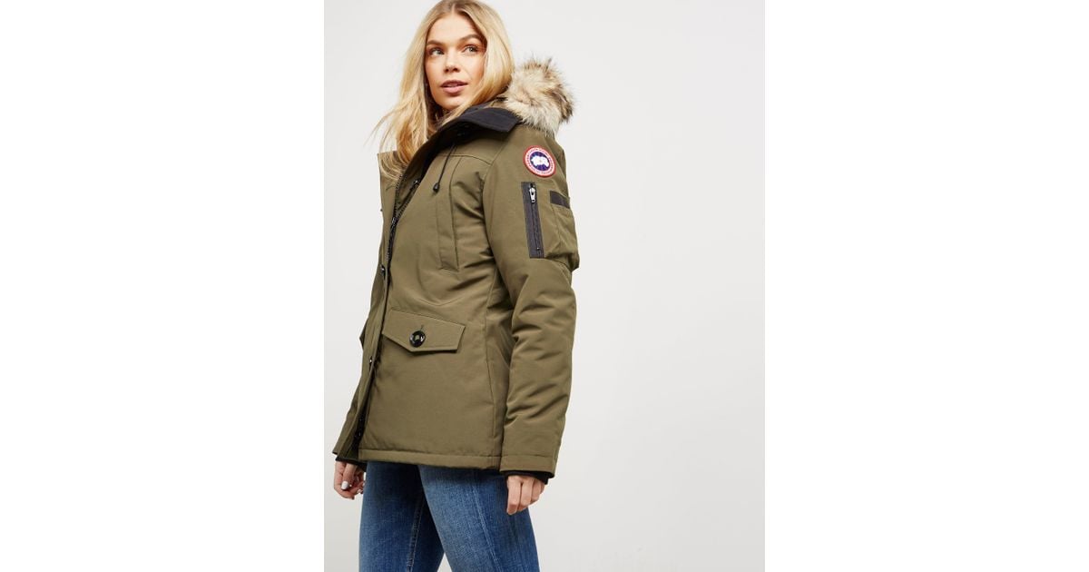 canada goose montebello padded parka jacket