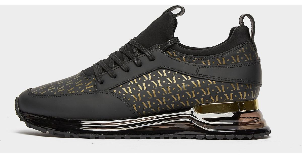 mallet trainers gold