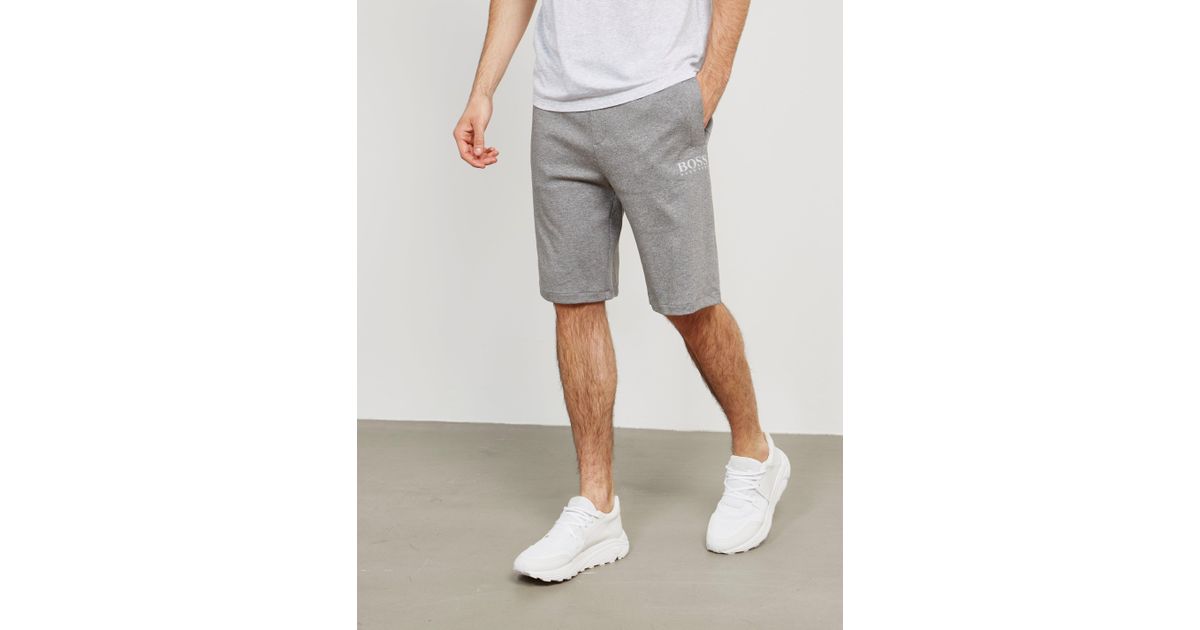 hugo boss fleece shorts