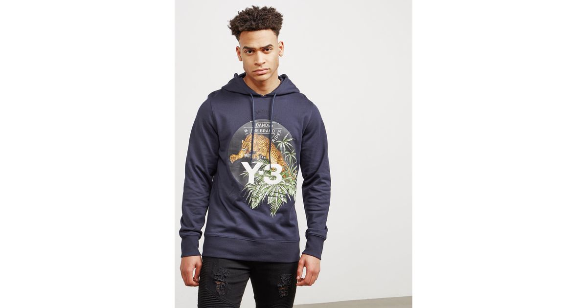y3 leopard hoodie