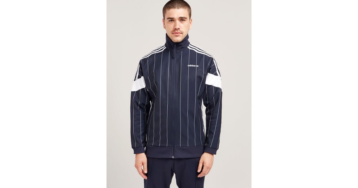 adidas Originals Tokyo Pinstripe Track Top in Navy (Blue) for Men Lyst