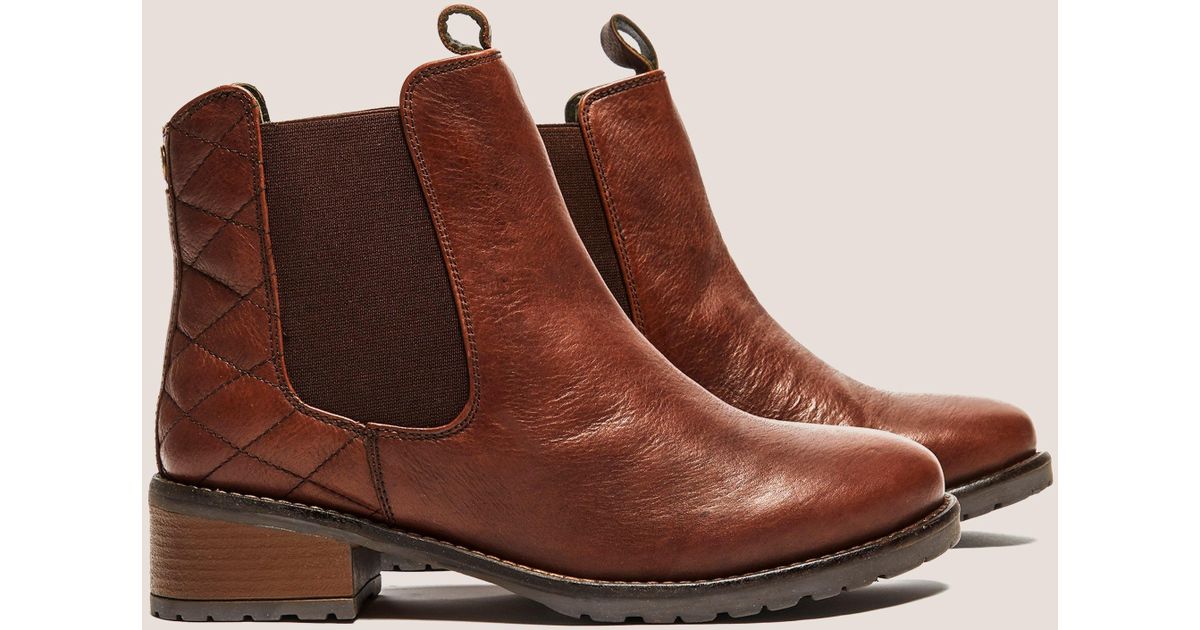 barbour brown chelsea boots