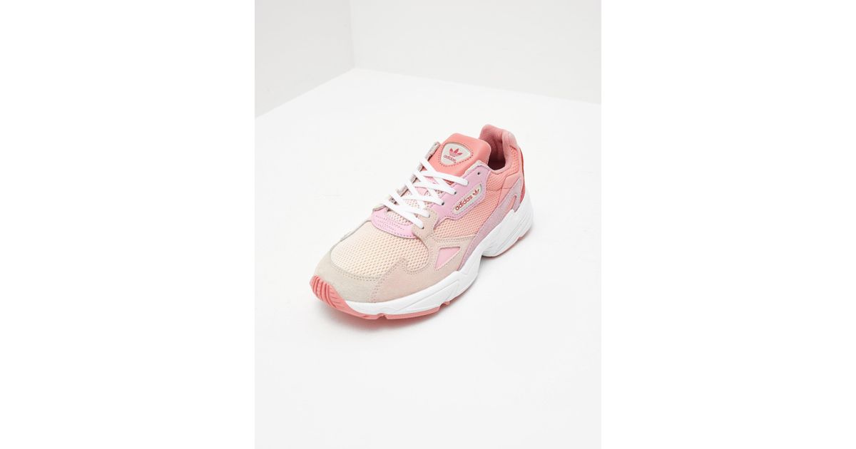 Adidas peach falcon trainers Clearance