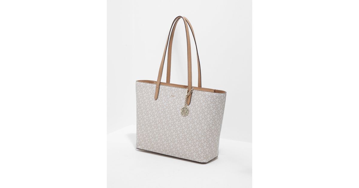 dkny logo tote bag