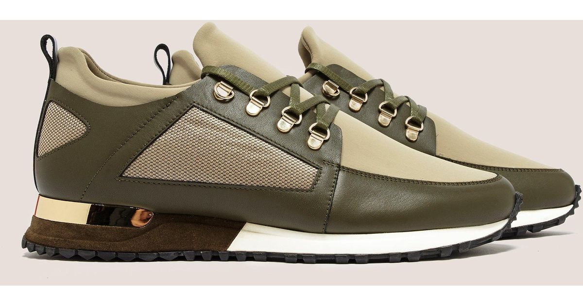 mallet trainers green