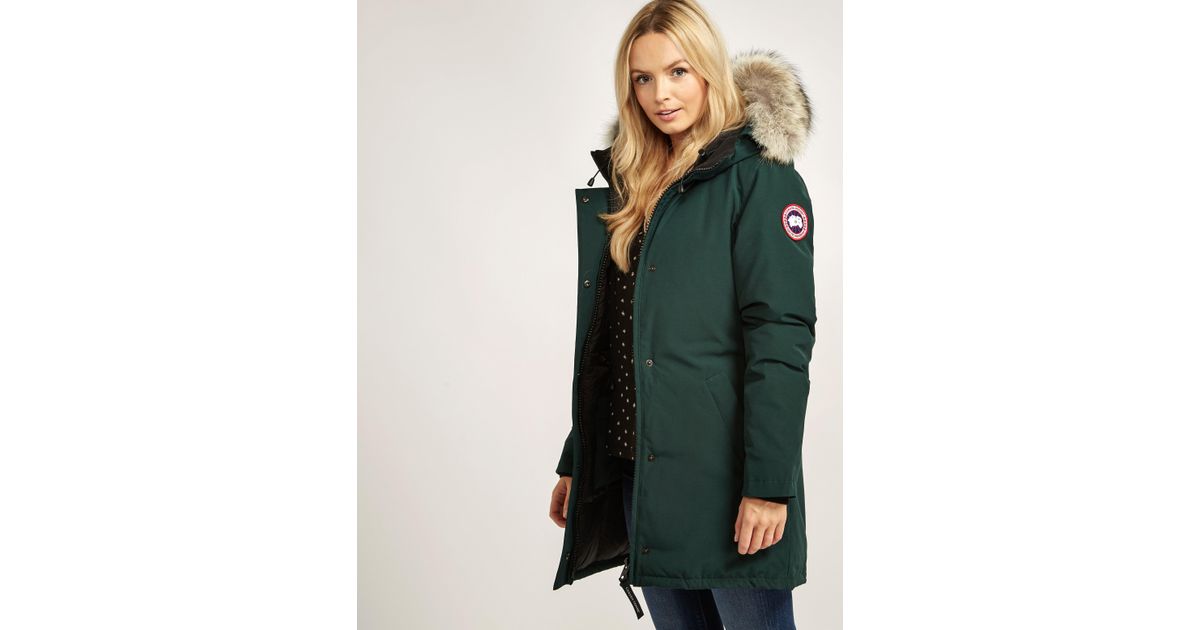 canada goose green coat