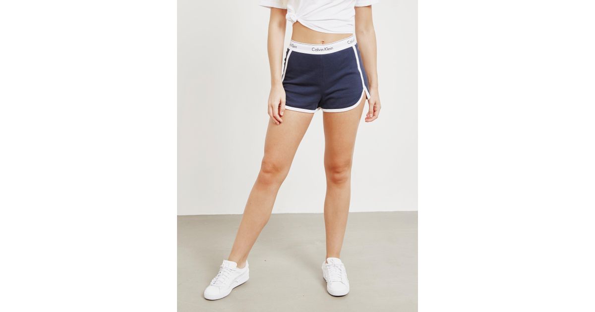 navy calvin klein shorts