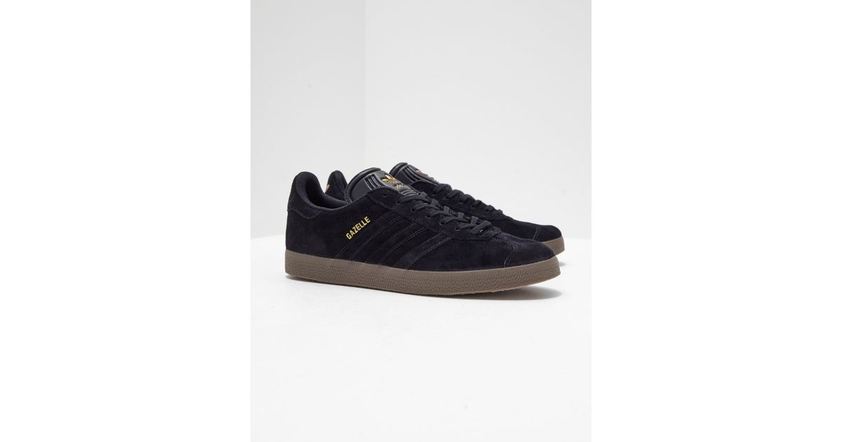 all black mens gazelles