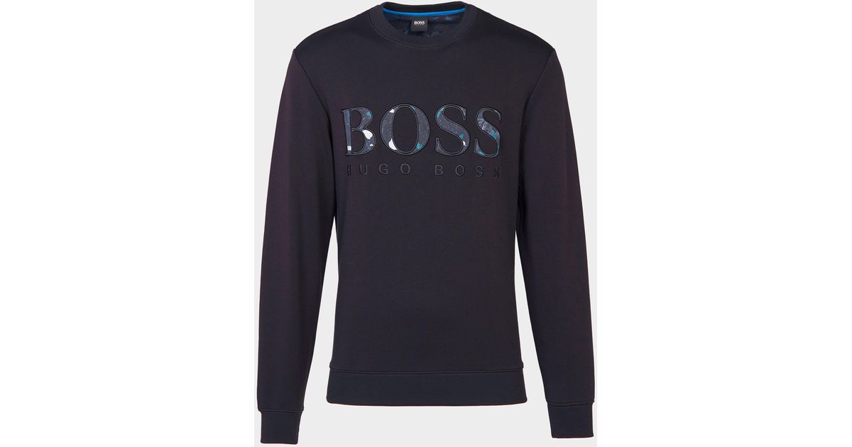 boss wedown logo sweatshirt